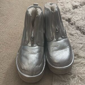 Metallic Ugg boots